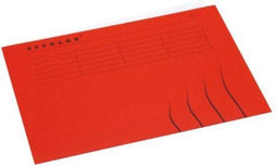 Secolor Dossieromslag A4 - pak 25 stuks - rood