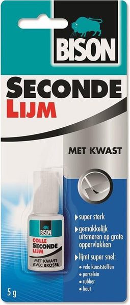 Secondelijm met kwast 5 g