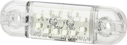 SecoRüt Markeringslicht Open kabeleinden Markeringslicht Voor 12 V, 24 V Wit Helder glas