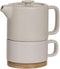 Secret de Gourmet 3 in 1 Theepot + Kopje + Onderzetter Keramiek - Nude Rose