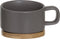 Secret de Gourmet 3 in 1 Theepot + Kopje + Onderzetter Keramiek - Taupe