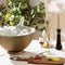 Secret de Gourmet Champagne & wijnfles koeler/ijsemmer - goud - RVS - 40 x 20 cm - metallic - op hoge voet