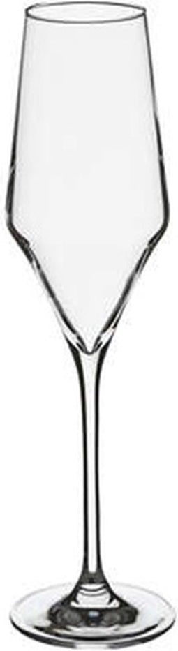 Secret de Gourmet Clarillo champagneglazen 22cl - Set van 6 - Transparant