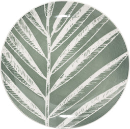 Secret de Gourmet diner bord - 6 Stuks - Dia 19 cm - Groen