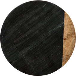 Secret de Gourmet Draaibaar dienblad GEOM HYGGE Ø 30 cm marmer