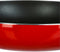 Secret de Gourmet - Koekenpan - Alle kookplaten/warmtebronnen geschikt - rood/zwart - Dia 20 cm