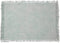 Secret de Gourmet Maha Placemat katoen met franjes - Set van 4 stuks - 45x30cm - Mintgroen
