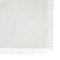 Secret de Gourmet Maha Placemat katoen met franjes - Set van 4 stuks - 45x30cm - Wit