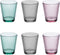 Secret de Gourmet Mal'eau Waterglazen - 24cl - Set van 6 stuks - Multi