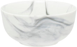 Secret de Gourmet Mila Kom porselein - Set van 6 stuks - Ø14xH7cm - 50cl - Grijs