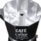 Secret de Gourmet Moka pot/percolator- aluminium - 300 ml - zwart