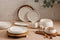 Secret de Gourmet Nora Plat bord Ø27cm - Set van 6 stuks - Wit