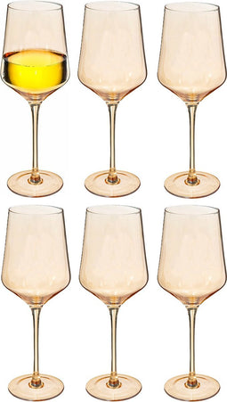 Secret de Gourmet Olga wijnglazen 45cl - Set van 6 - Amber