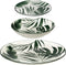 Secret de gourmet Palm Servies 18 delig - Groen/Wit