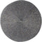 Secret de Gourmet Placemat parels Grijs - Rond - Dia 35 cm - Onderlegger