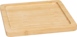 Secret de Gourmet Rio Bamboe Presentatieplank - 20x20x2cm - Beige