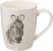 Secret de Gourmet Safari mok 36cl - Afrikaanse dieren - Zwart/Wit