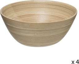 Secret de gourmet slakom set 4 - Bamboe - Dia 17cm