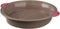 Secret de Gourmet Taarten bakken bakvorm/bakgerei Backery Pro - siliconen - anti-aanbak laag - zwart - 24 x 6.2 cm