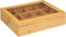 Secret de Gourmet Theedoos - 6-vaks - bamboe hout - 22 x 15 cm - theekist
