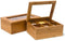 Secret de Gourmet Theedoos - 6-vaks - bamboe hout - 22 x 15 cm - theekist