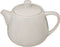 Secret de Gourmet Theepot Cameron - 1000 ml - keramiek - wit - deksel/handvat - theekan