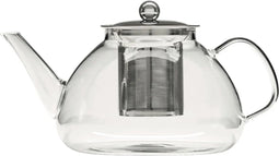 Secret de Gourmet - Theepot - glas/rvs - met filter - 1300 ml