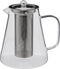 Secret de Gourmet - Theepot - glas/rvs - met filter - 1300 ml