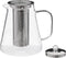 Secret de Gourmet - Theepot - glas/rvs - met filter - 1300 ml