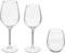 Secret de gourmet Volta glazen set van 12 stuks - Transparant