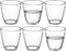 Secret de Gourmet waterglazen/drinkglazen Rome -set 6x - 250 ml - deco glas