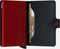 Secrid Pasjeshouder / Kaarthouder - Kunstleer - Miniwallet Matte - Rood