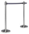 Securit Afzetpaal Securit Rvs Met Rolband 210cm Grijs