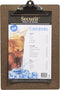Securit Clipbord A4 - Bruin