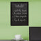 Securit Krijtbord 30x40 cm - zwart