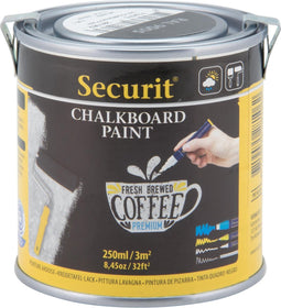 Securit Krijtbord & schoolbord verf 250 ml zwart