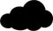 Securit Krijtbord Silhouette Wolk - 30x53cm