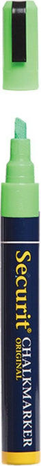 SECURIT KRIJTMARKER MED GROEN