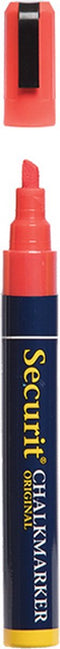 Securit krijtmarker medium, rood