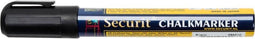 Securit krijtmarker medium, zwart 2-6mm