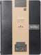 Securit Menukaart leather Raw, ft A4, zwart 10 stuks