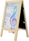 Securit SBS-B-MNI schoolbord/toebehoren Zwart Hout
