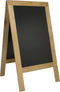 Securit SBS-N-135 schoolbord/toebehoren Zwart Roestvrijstaal, Hout