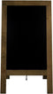 Securit SBS-N-135 schoolbord/toebehoren Zwart Roestvrijstaal, Hout