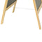 Securit Stoepbord groot deluxe blank SBS-B-135