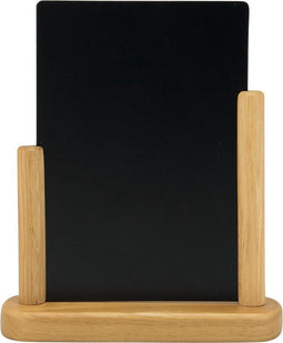 Securit Tafelkrijtbord Elegant - teak A5