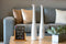 Securit Tafelkrijtbord Elegant - teak A5