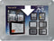 Securit vitrine posterframe A3, grijs
