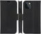 Dbramante1928 Copenhagen Slim - Flip cover - Volnerf leer met RFID protectie - Zwart