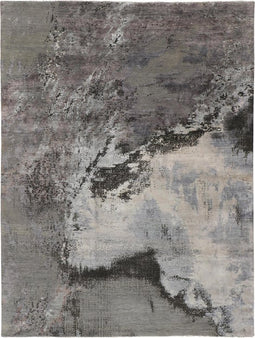 Seduction 840232 Vloerkleed - 250x300 - Rechthoek - Laagpolig Tapijt - Industrieel - Antraciet, Grijs